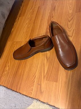Classic Brown Slip-On Loafers — Comfortable Everyday Men’s Shoes